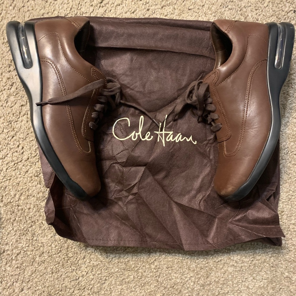 Men’s brown Cole Haan casual shoe